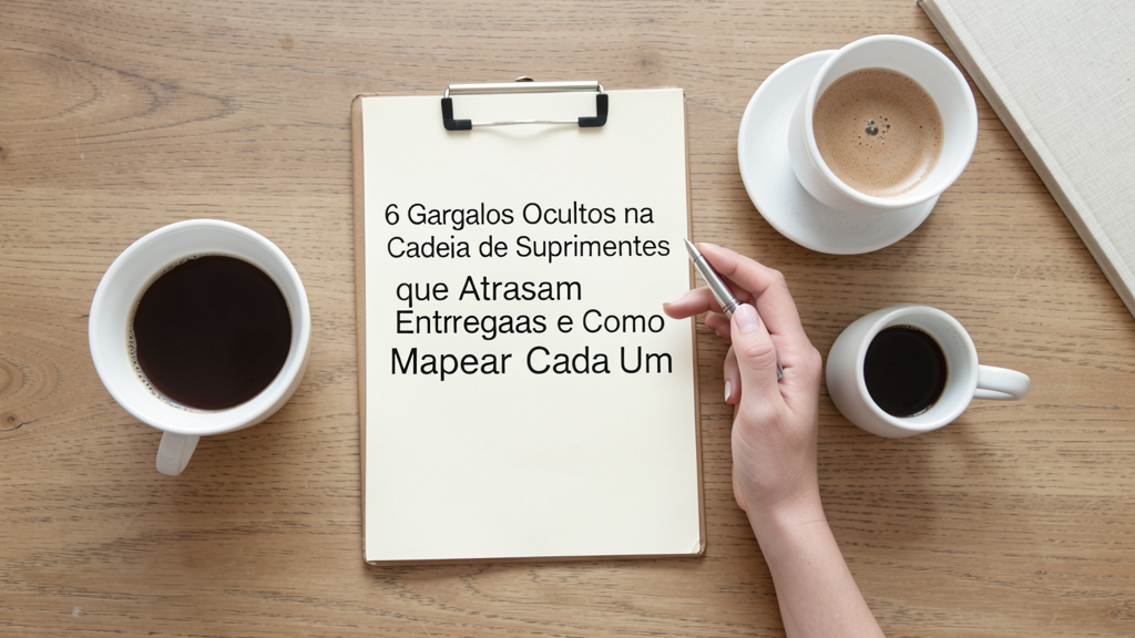 Detalhe fotográfico relacionado a 6 Gargalos Ocultos na Cadeia de Suprimentos que Atrasam Entregas e Como Mapear Cada Um